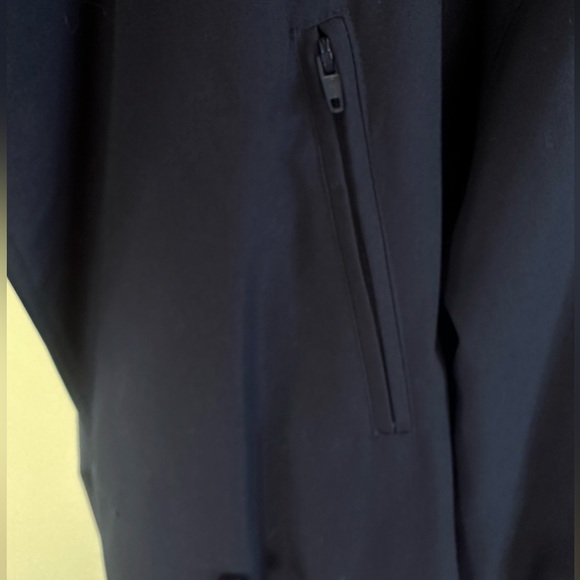 Pretty 1970s vintage DJI blue trench coat size medium - Picture 3 of 11